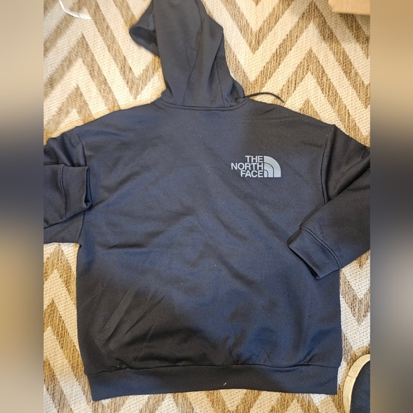 NEW The North Face Horizon Men Jacket Adult L Gray Logo Hoodie Fleece Full Zip - Picture 11 of 11